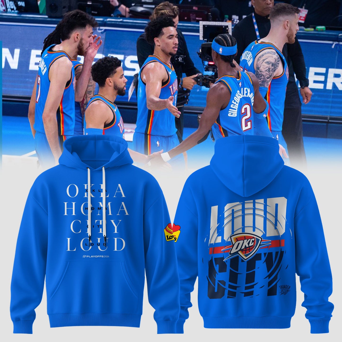 _ Oklahoma City Loud Hoodie – 2026 Playoffs OKC Fan Hoodie 🔥