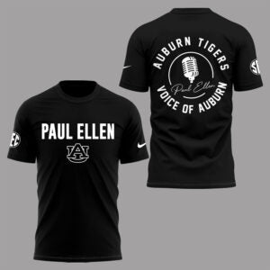 “Remembering Paul Ellen – The Voice of Auburn”🎙️🐅Shirt