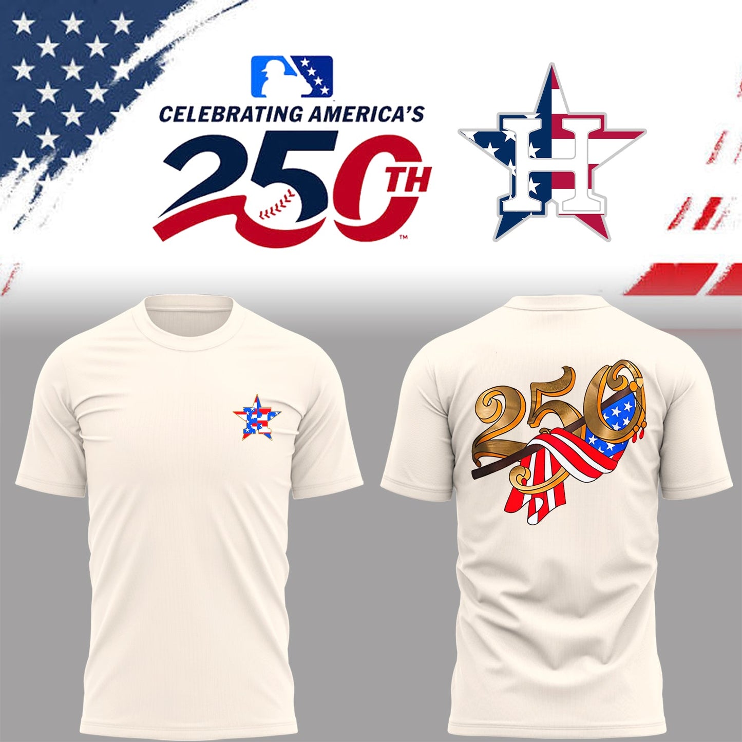Astros Celebrating America’s 250th 🇺🇸⚾Shirt