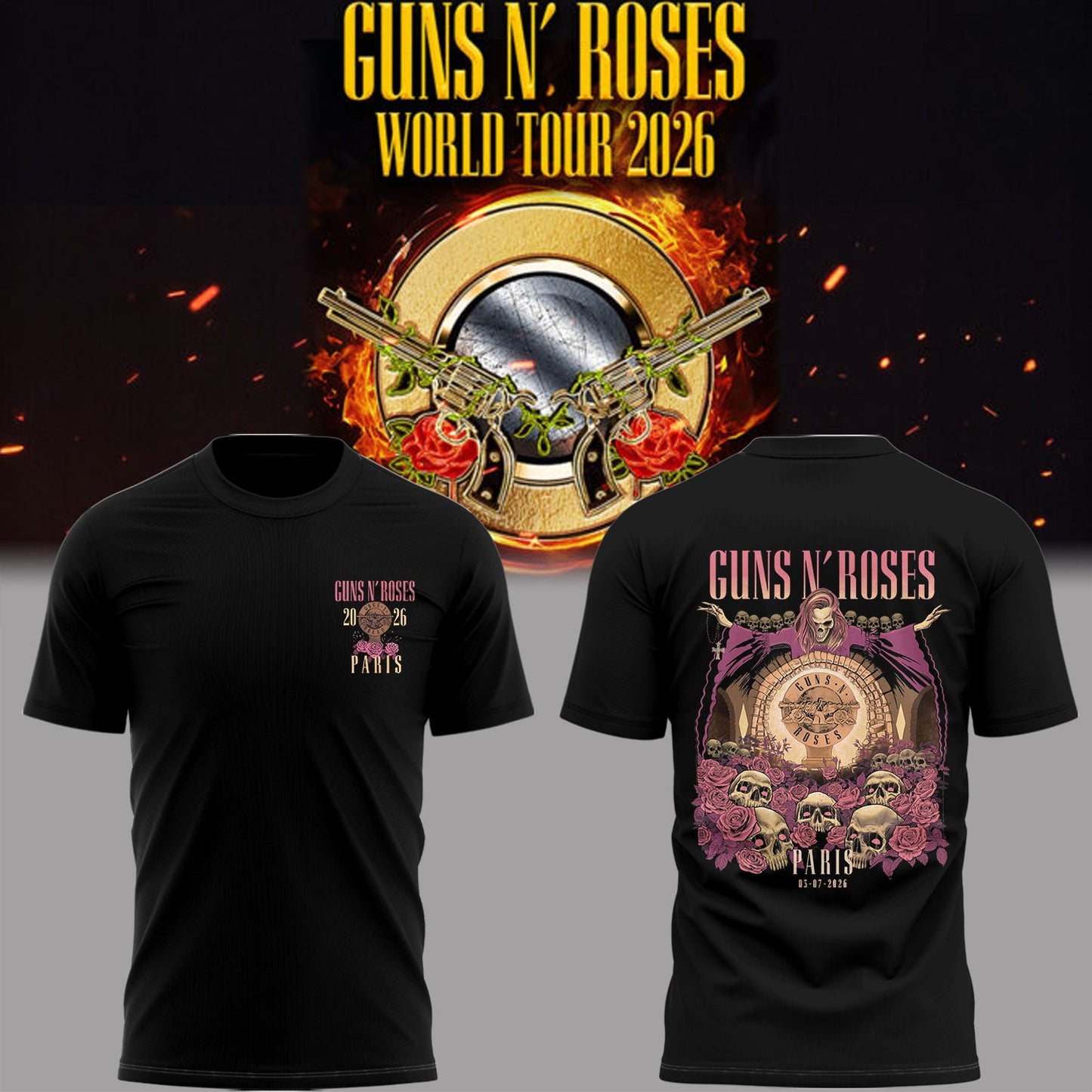 Limited Edition World Tour 2026 Shirt