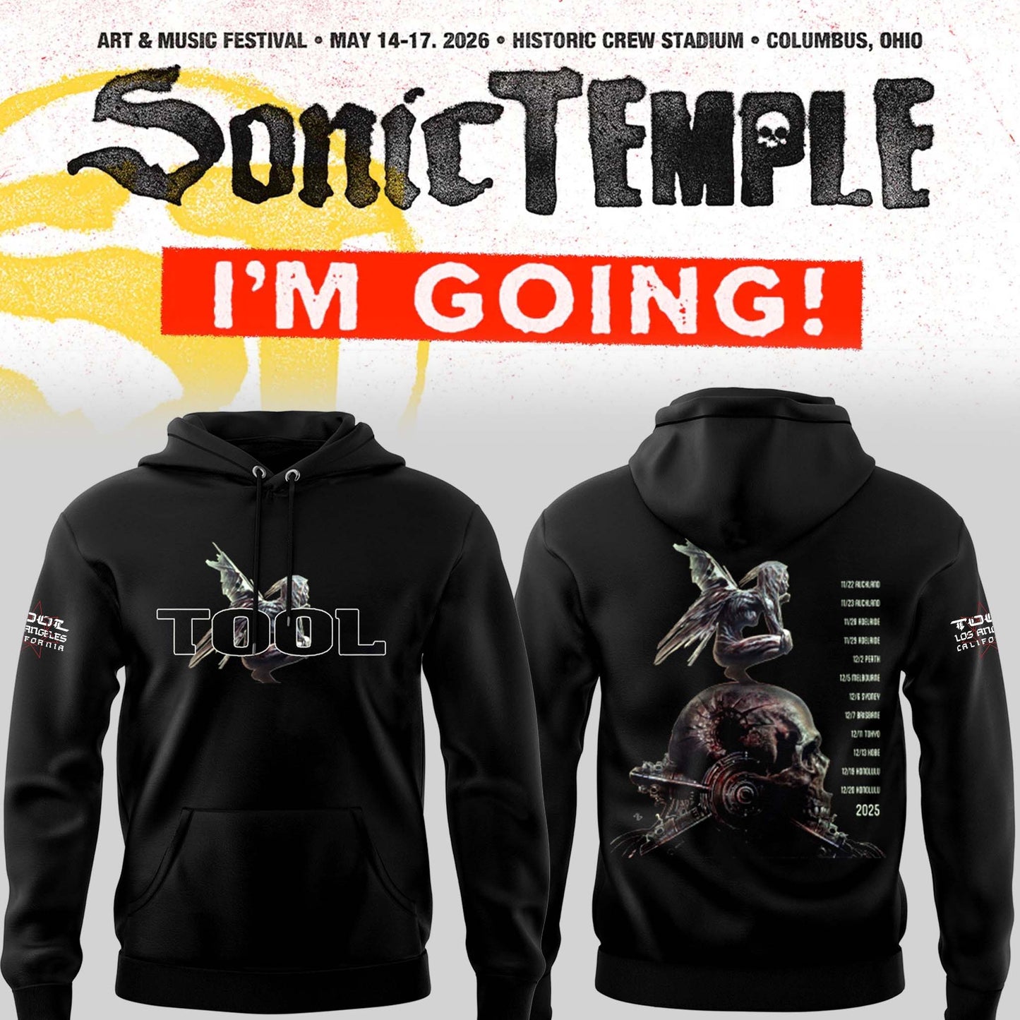Limited Edition Sonic Temple Festival 2026 Hoodie