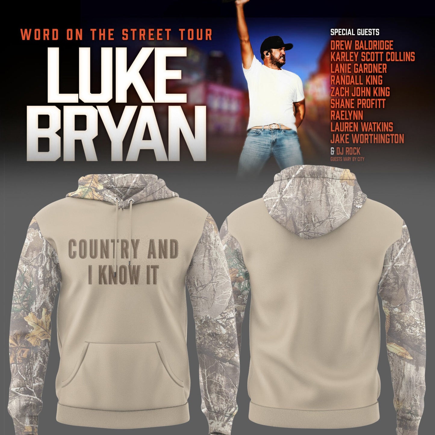 LB “Word On The Street Tour” 🎤🤠 Hoodie