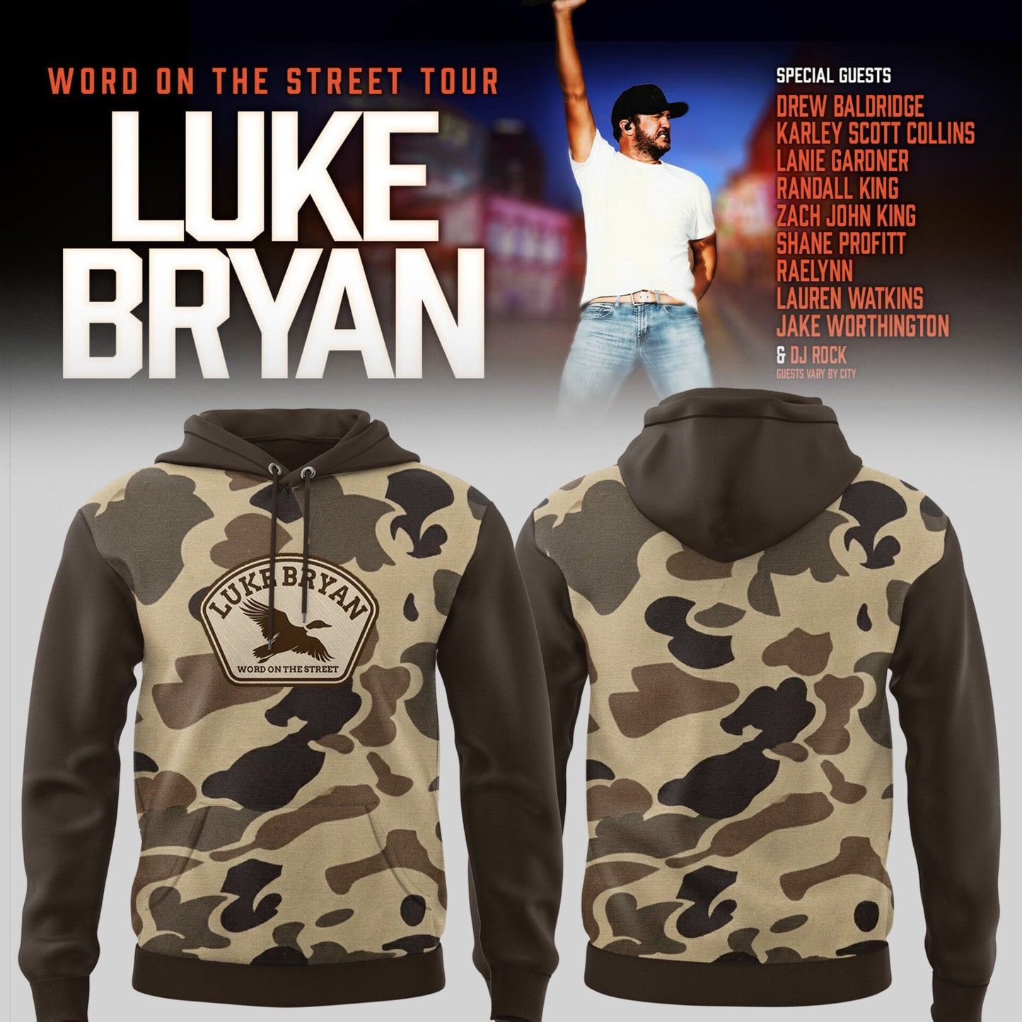 LB “Word On The Street Tour” 🎤🤠 Hoodie