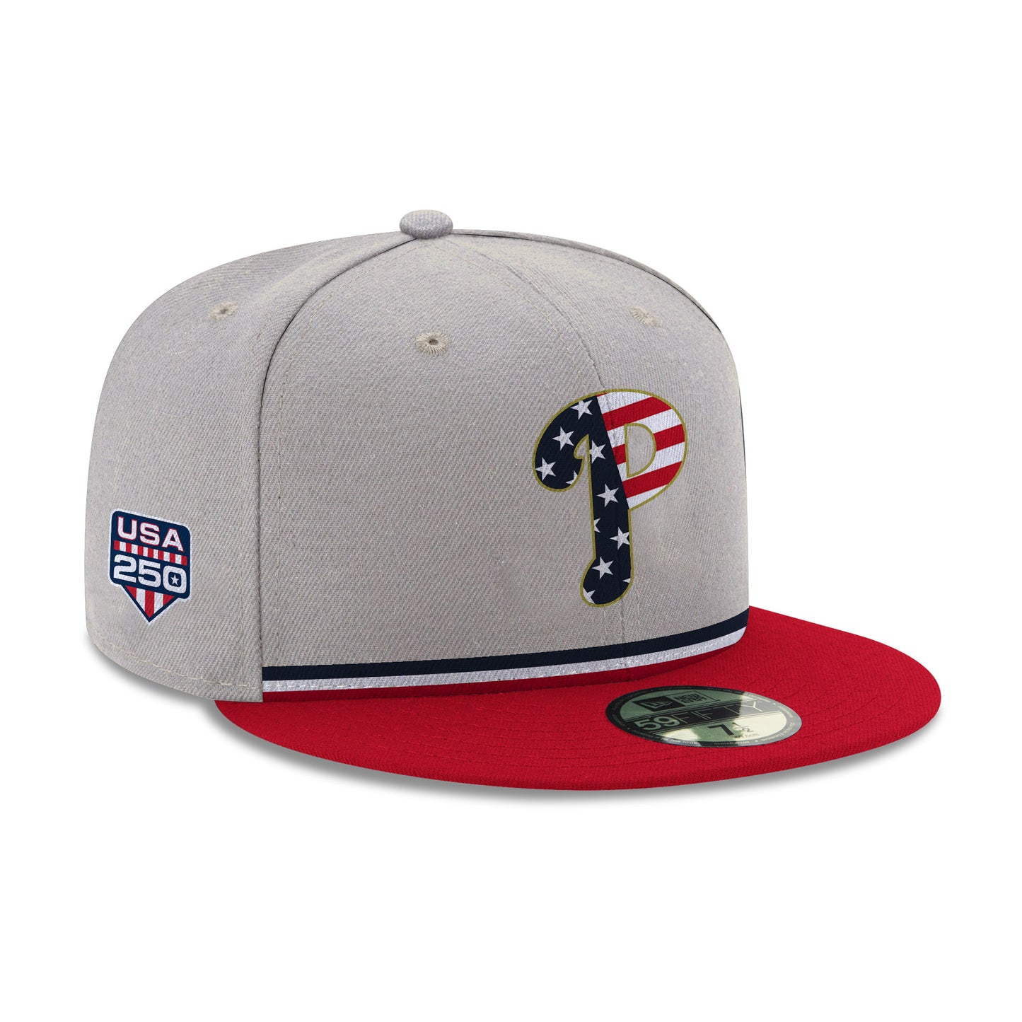 PHILADELPHIA PHILLIES: HARPER X USA 250 ON-FIELD – 4TH OF JULY HAT COLLECTION