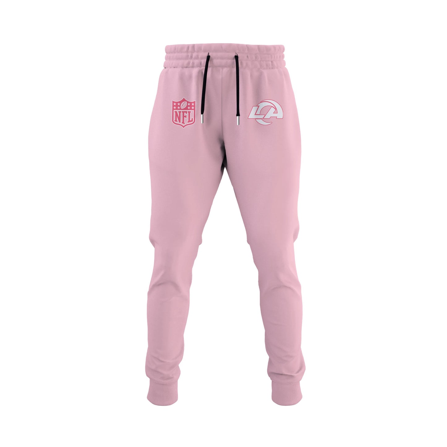 Wear It Pink 2025 - Los Angeles Rams Breast Cancer Awareness Edition Hoodie