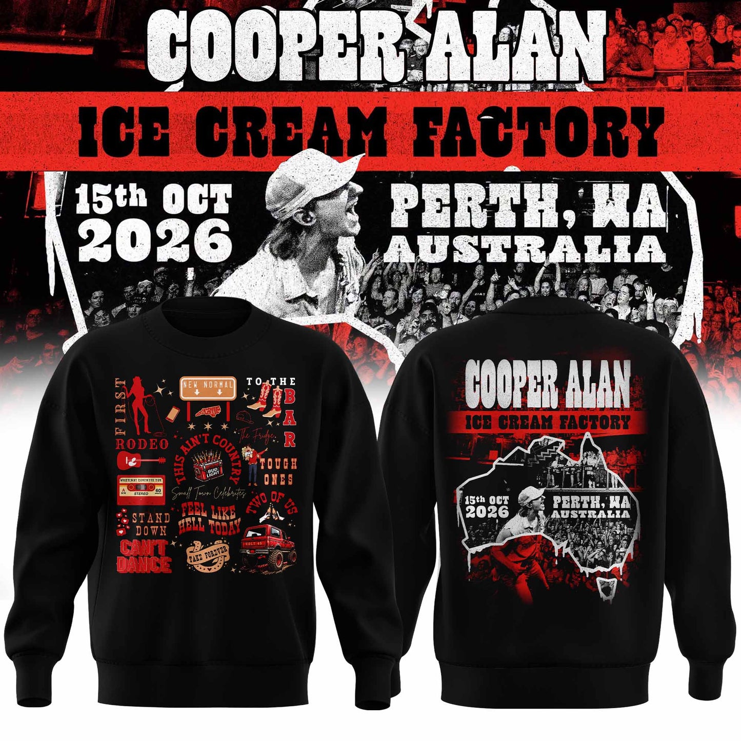 COOPER ALAN – ICE CREAM FACTORY SWEATER