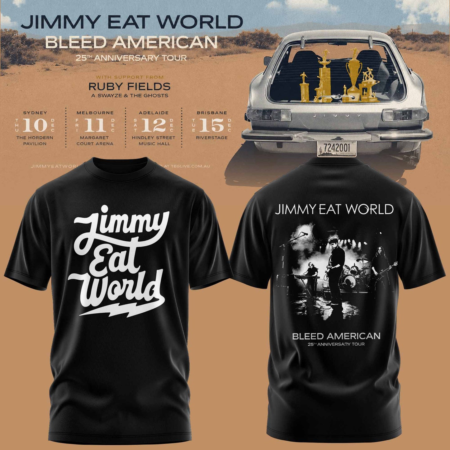 JEW – BLEED AMERICAN 25 YEARS TEE