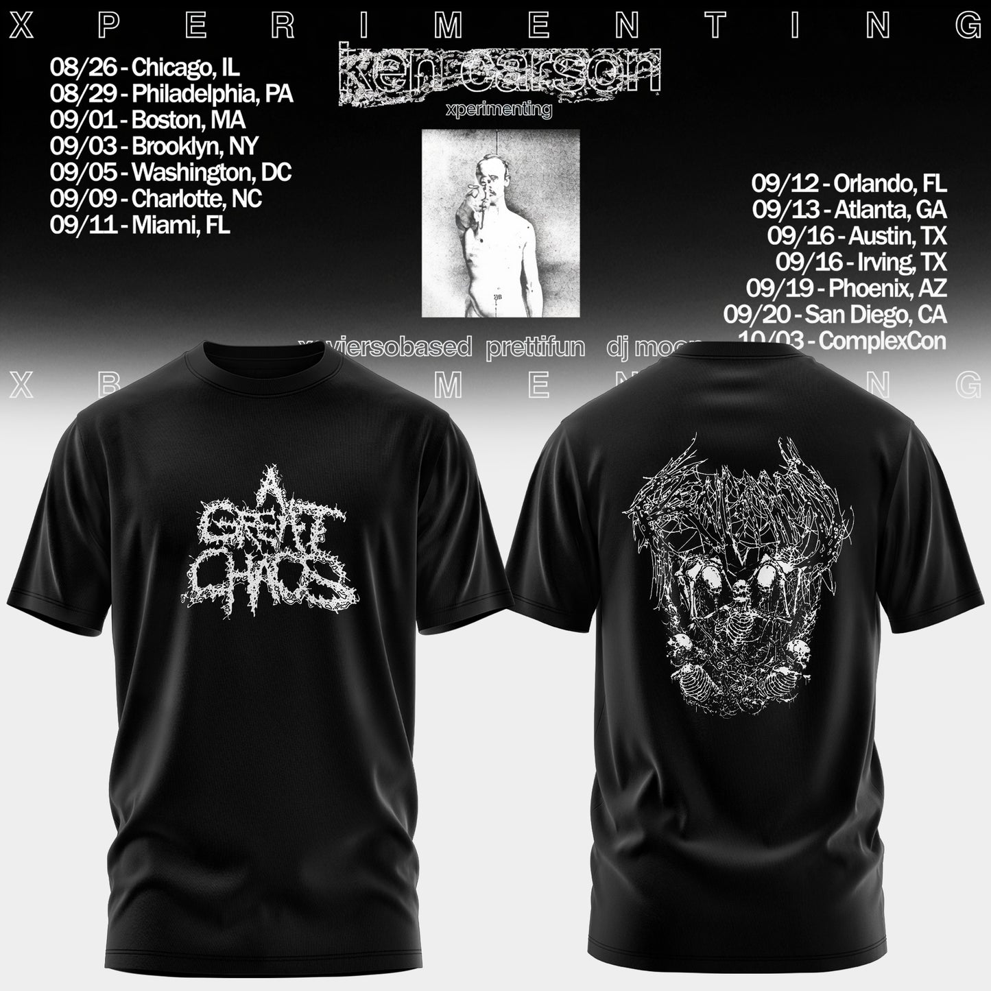 Xperimenting Tour T-shirt