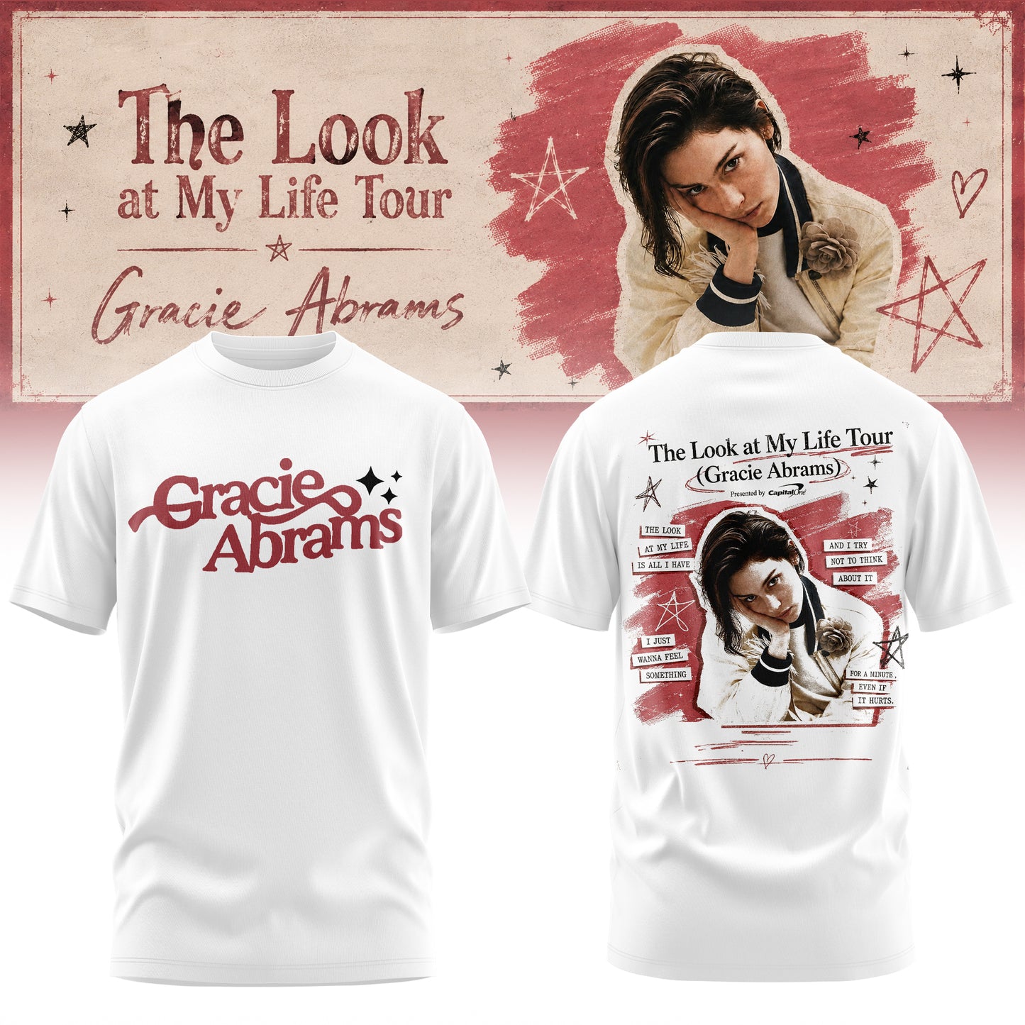 The Look at My Life Tour Edition Tshirt