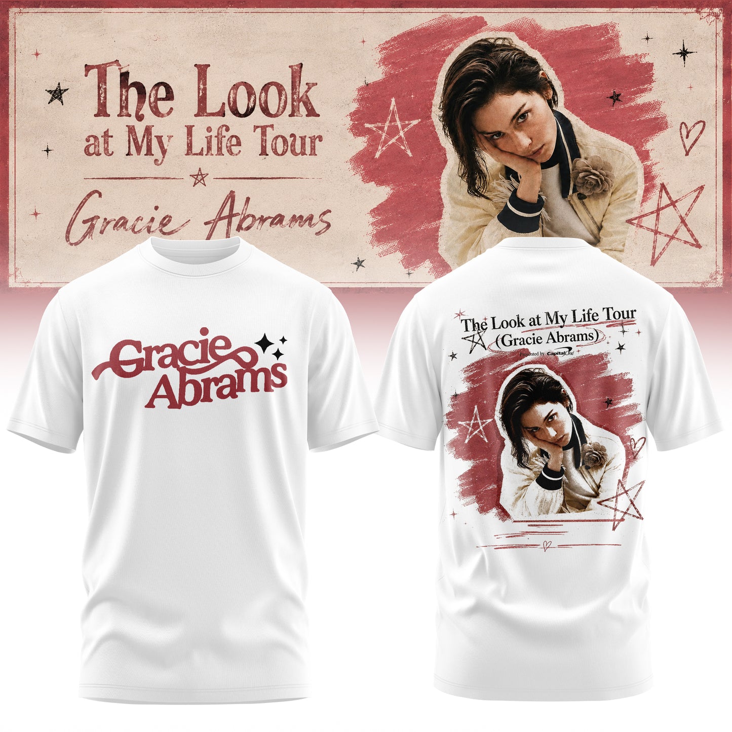The Look at My Life Tour Edition Tshirt