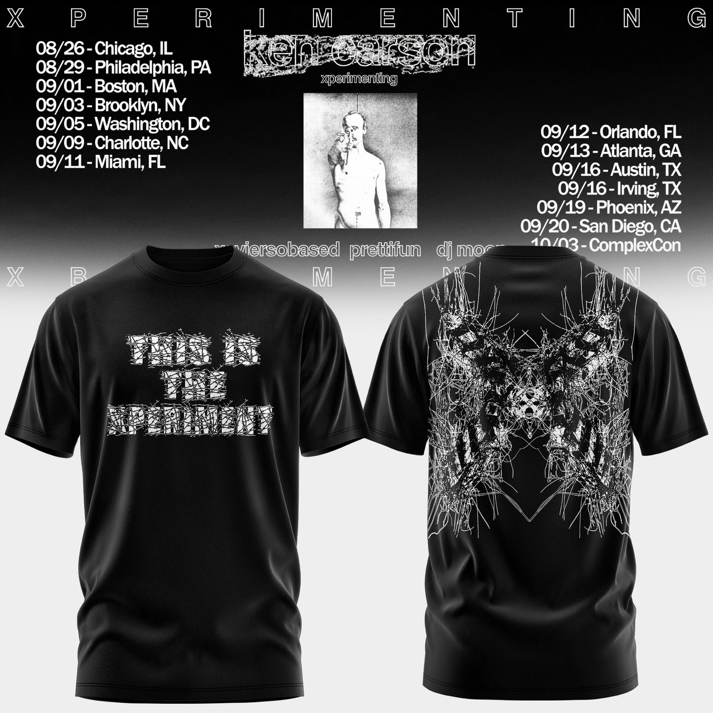 Xperimenting Tour T-shirt