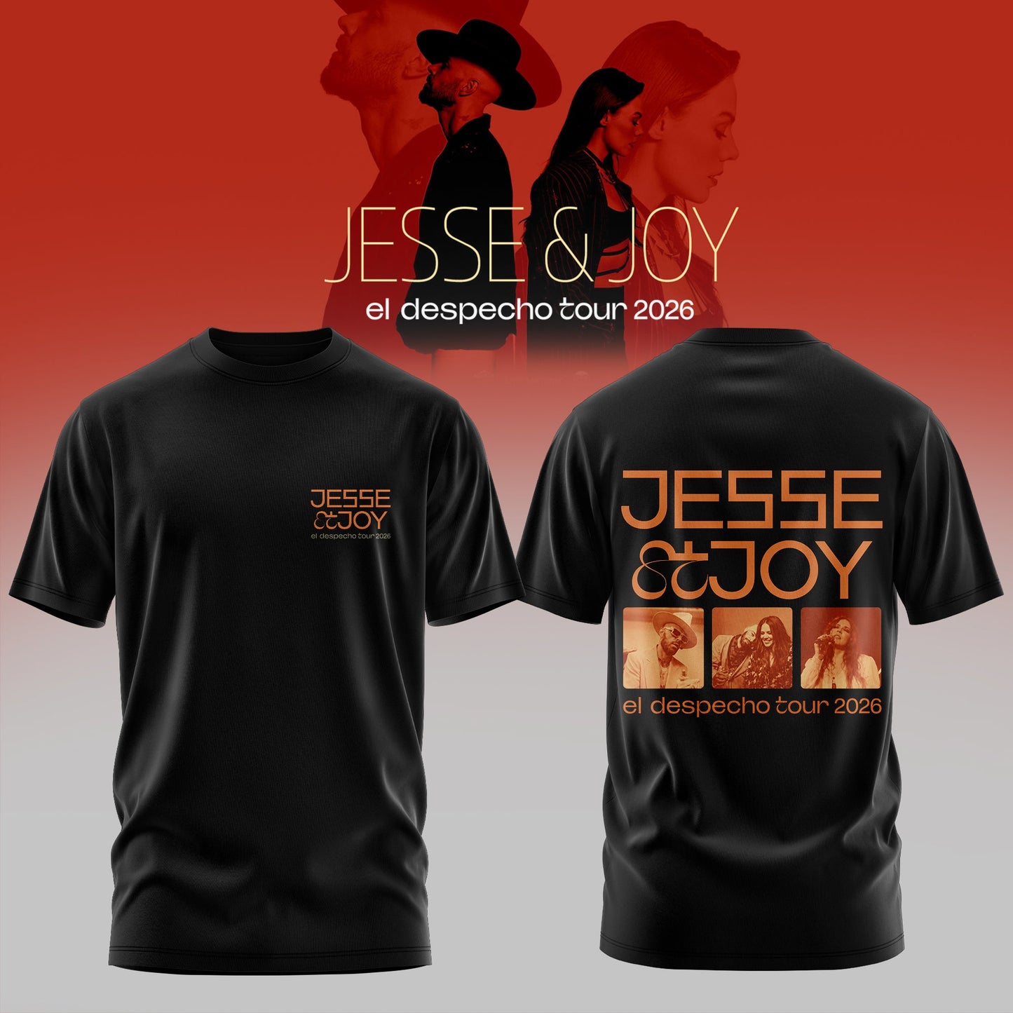 Jesse & Joy – “El Despecho Tour 2026” T-shirt
