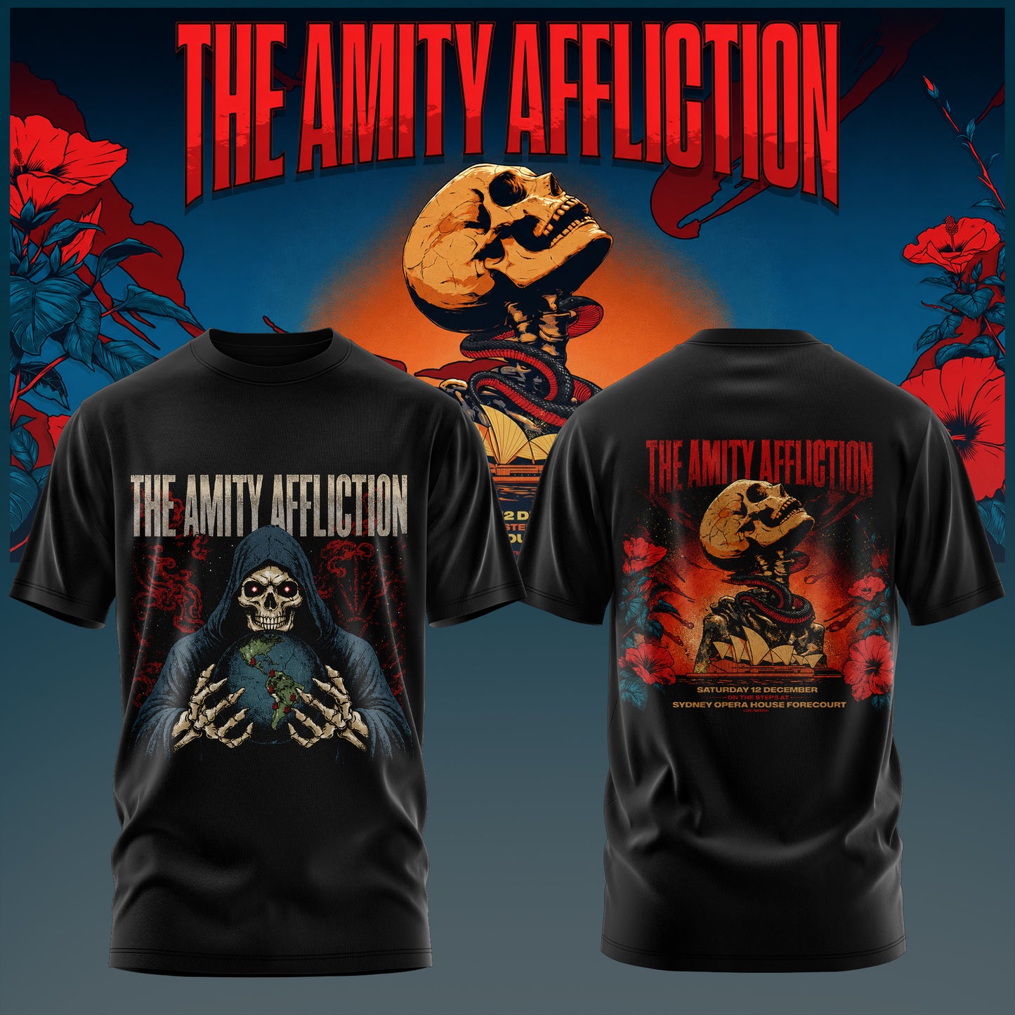 THE AMITY AFFLICTION LEGACY COLLECTION TEE