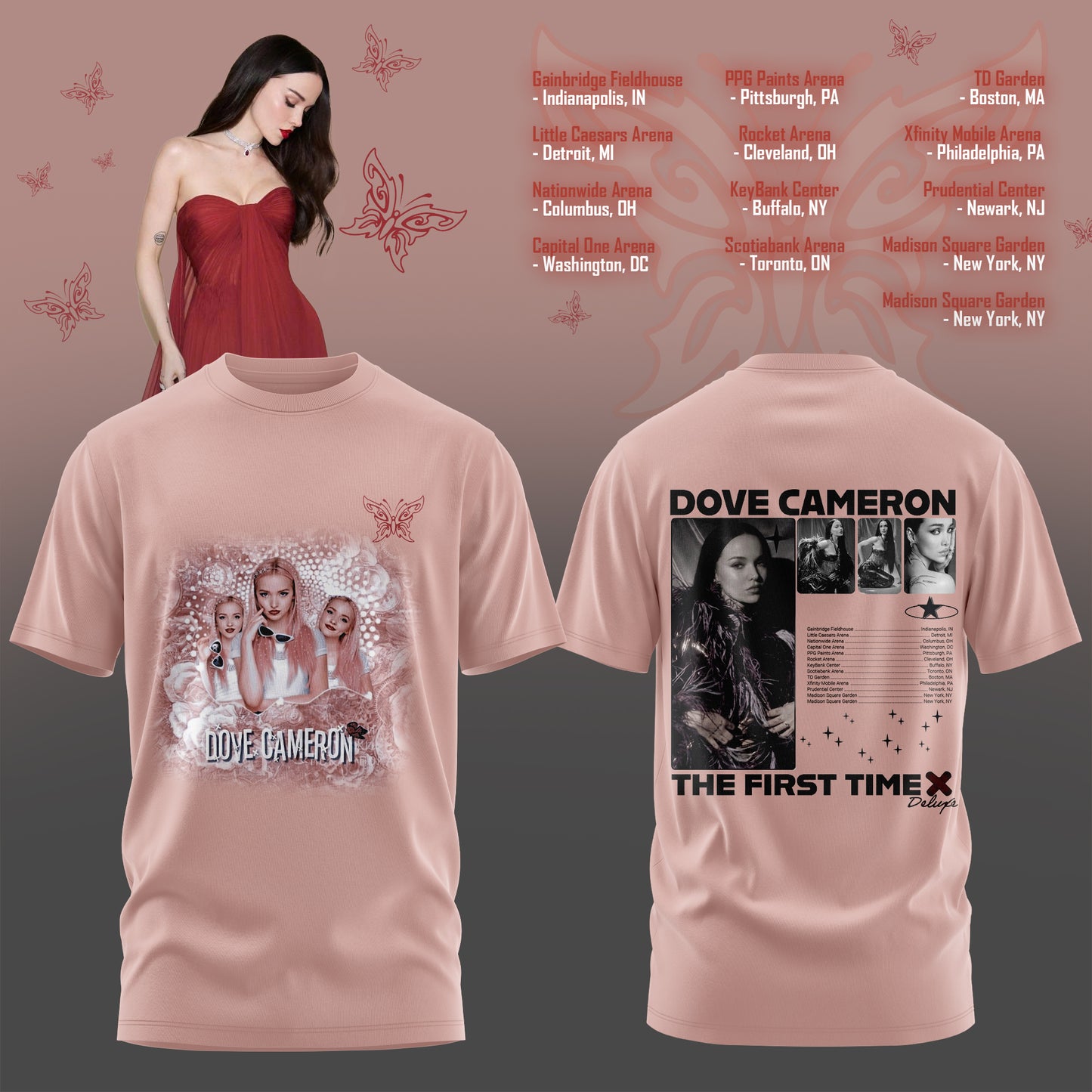 _DOVE CAMERON 2026 TOUR MERCH T-SHIRT IS HERE ✨