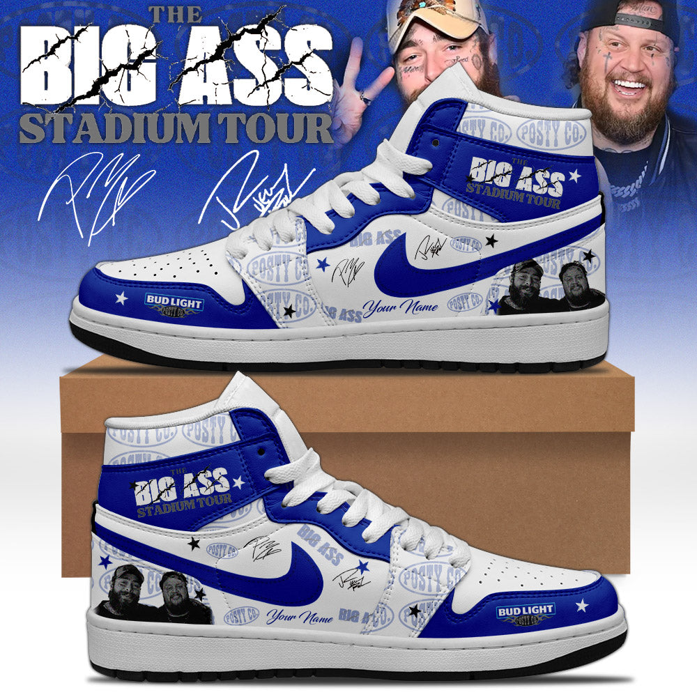The BIG ASS Stadium Tour Post Malone Limited Edition AJ1