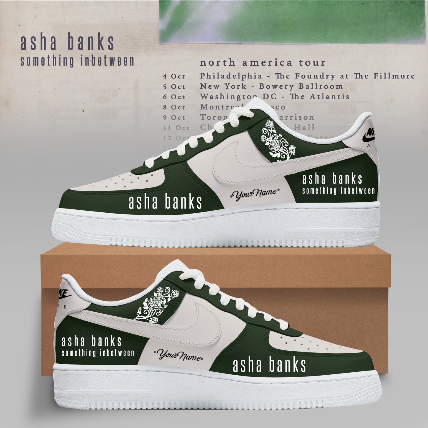 ASHA BANKS – SOMETHING INBETWEEN TOUR SHOES
