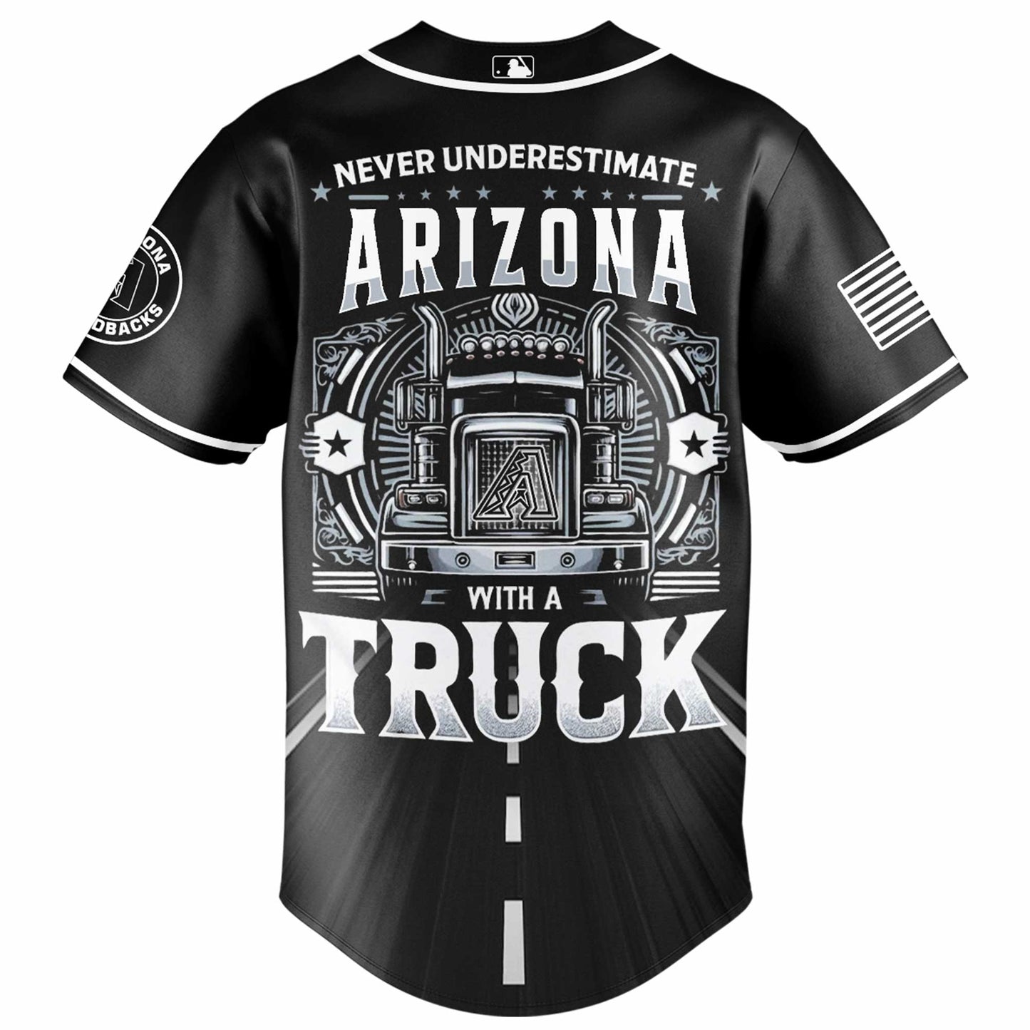 Arizona Diamondbacks Nation Truck Driver Appreciation Week Limited Edition Jersey 2025