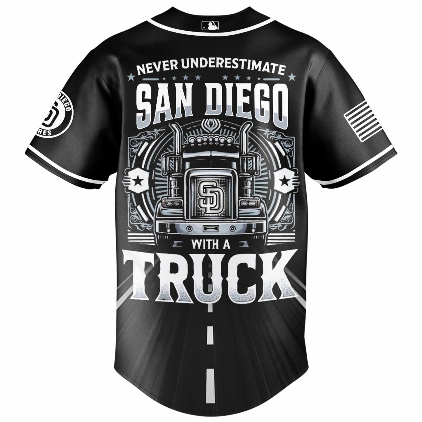 San Diego Padres Nation Truck Driver Appreciation Week Limited Edition Jersey 2025