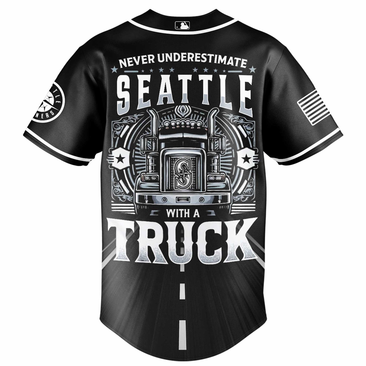 Seattle Mariners Nation Truck Driver Appreciation Week Limited Edition Jersey 2025