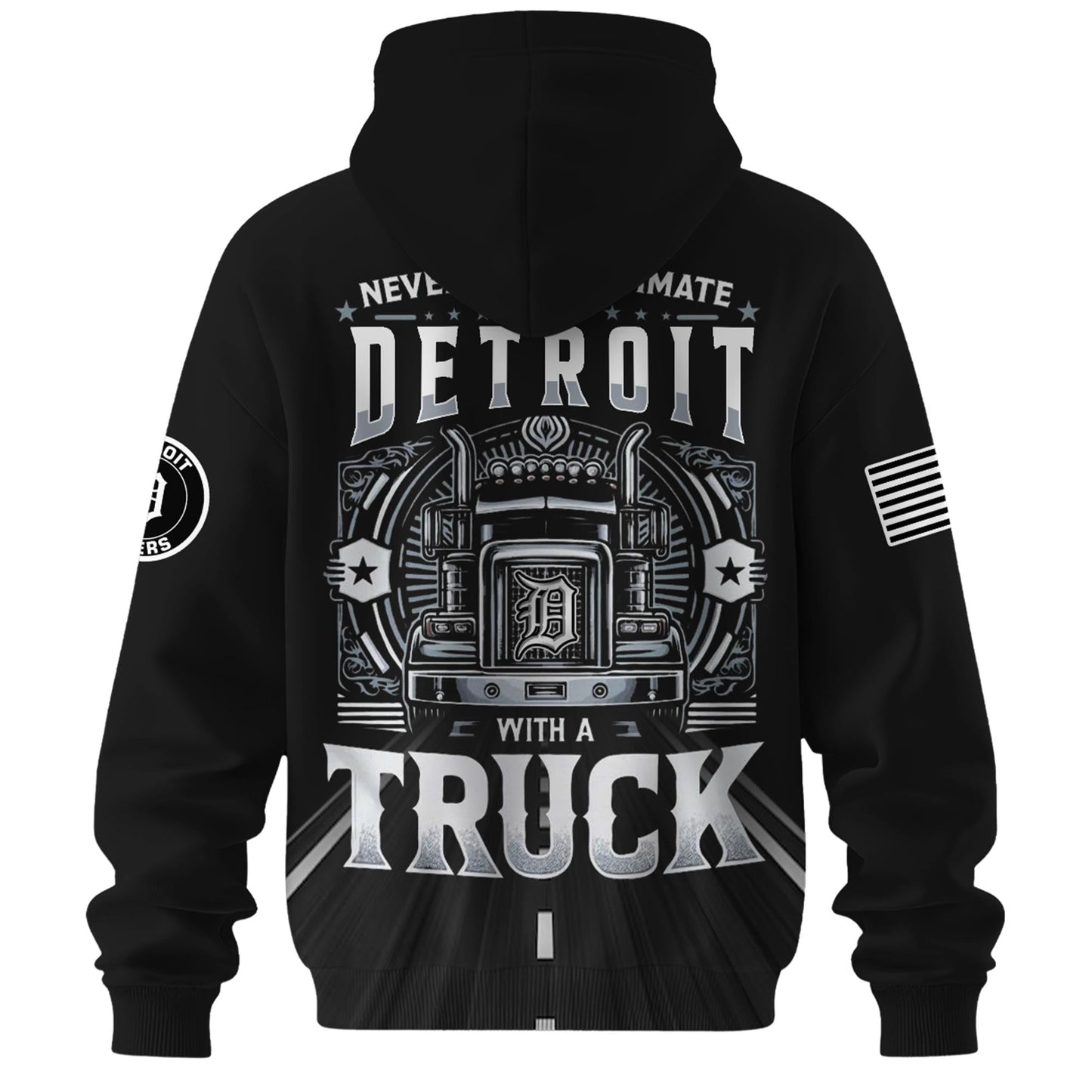 Detroit Tigers Nation Truck Driver Appreciation Week Limited Edition Hoodie 2025