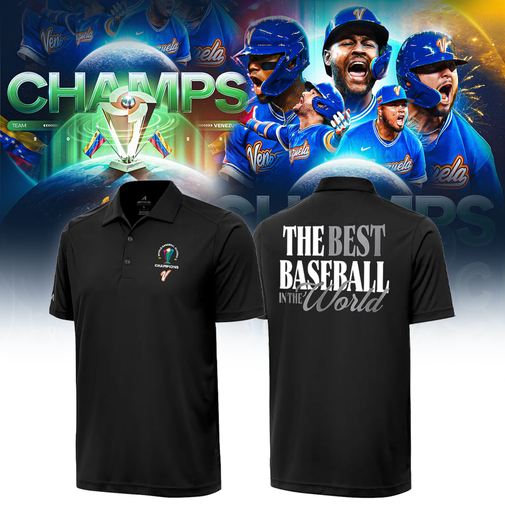 🏆️🏆️🏆 Venezuela Baseball World Baseball Classic Champions Polo