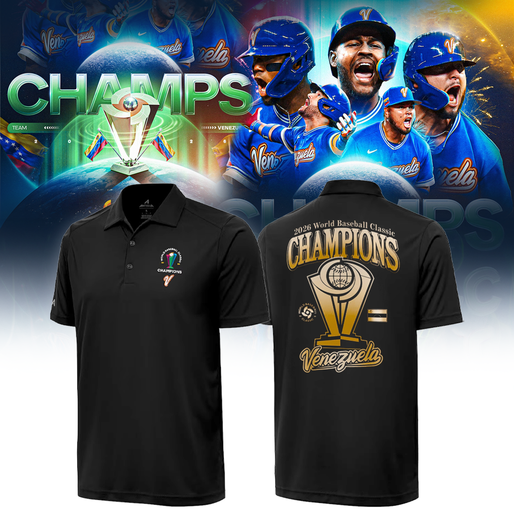 🏆️🏆️🏆 Venezuela Baseball World Baseball Classic Champions Polo