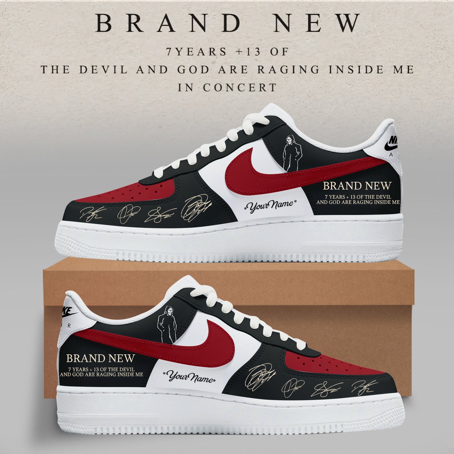 BRAND NEW – THE DEVIL AND GOD COLLECTION SHOES