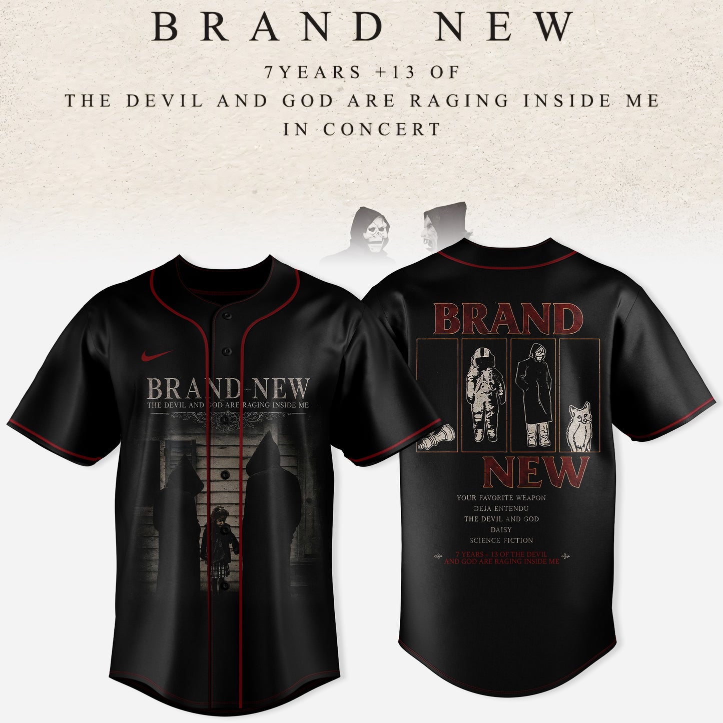 BRAND NEW – THE DEVIL AND GOD COLLECTION JERSEY