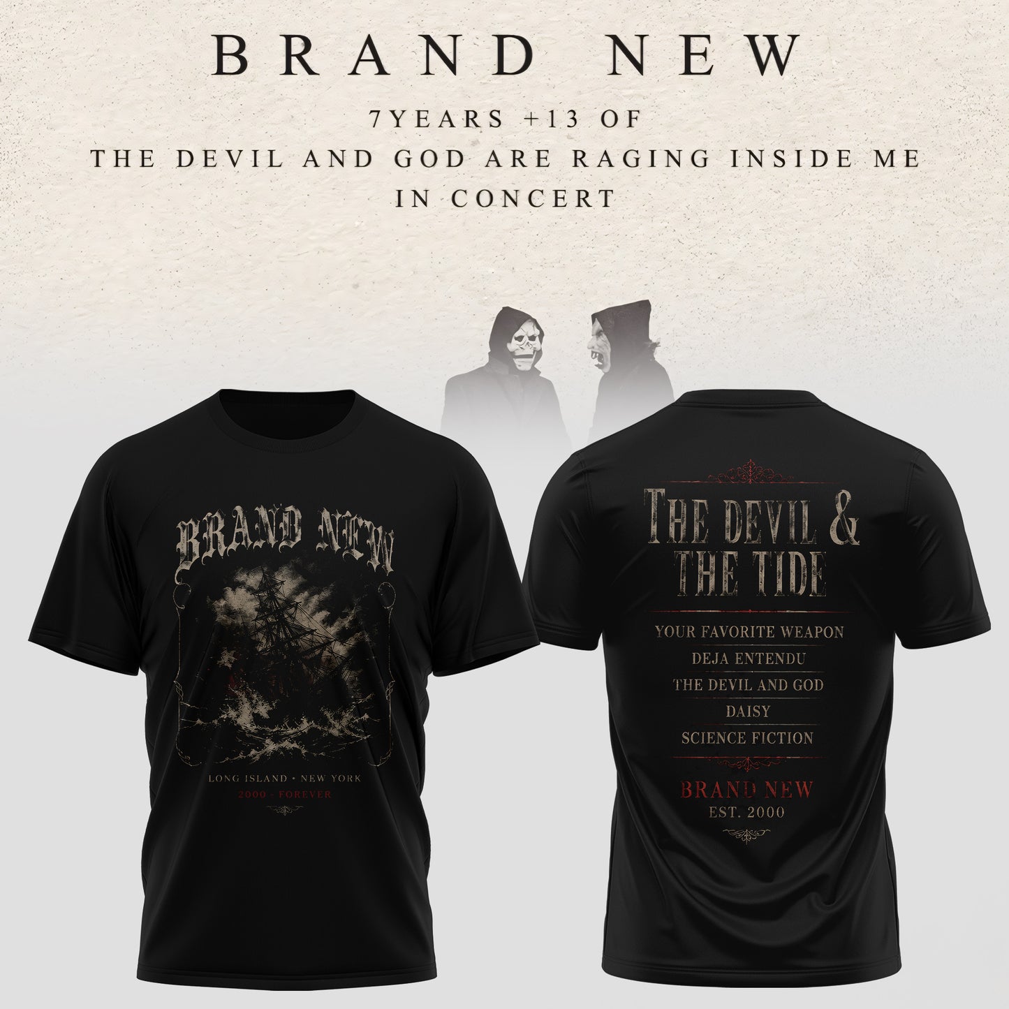 BRAND NEW – THE DEVIL AND GOD COLLECTION TEE