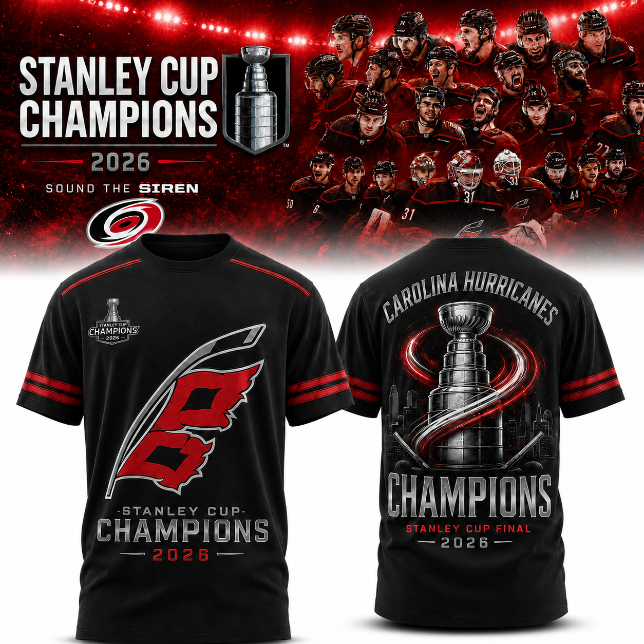 2026 Stanley Cup Champions Tshirt