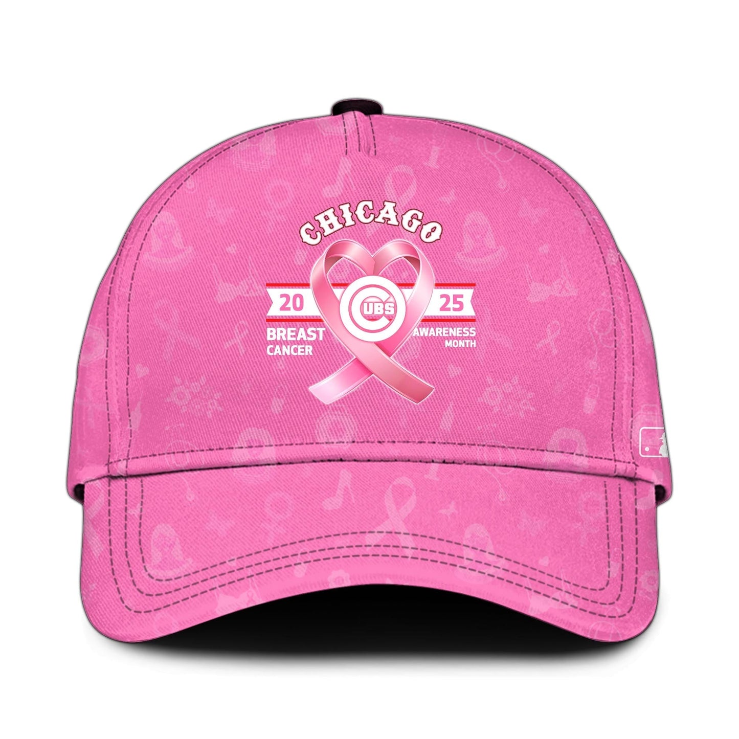 Chicago Cubs Special Breast Cancer Awareness Month Baseball Jersey