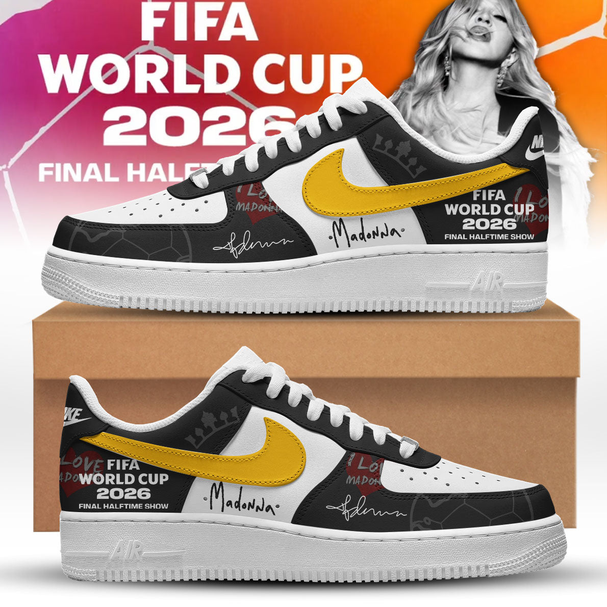 The Final Halftime Show Madonna Limited Edition AF1