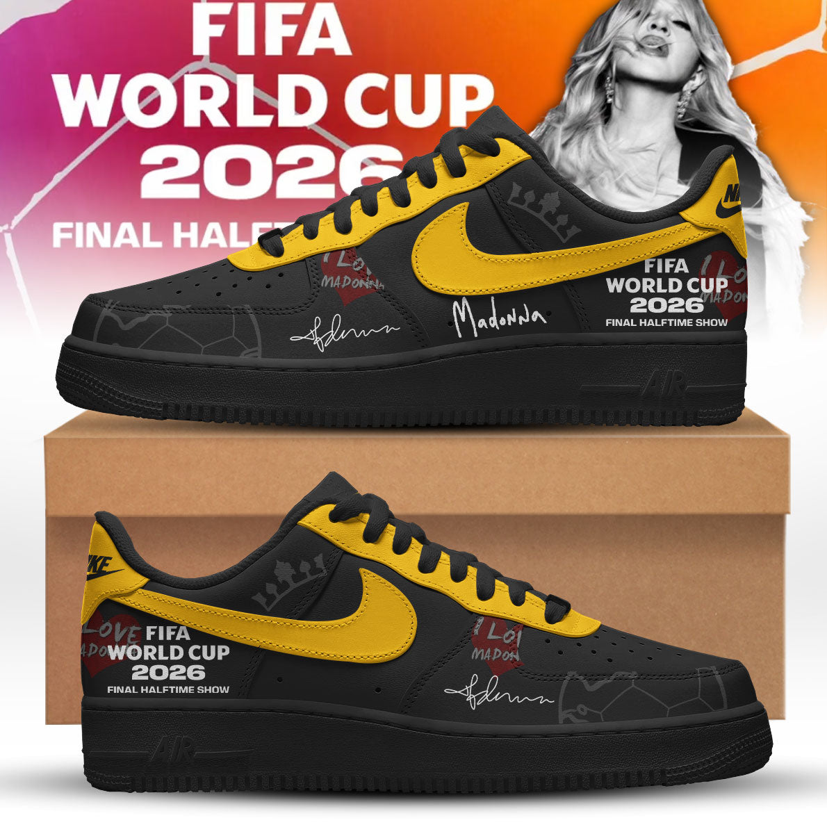 The Final Halftime Show Madonna Limited Edition AF1