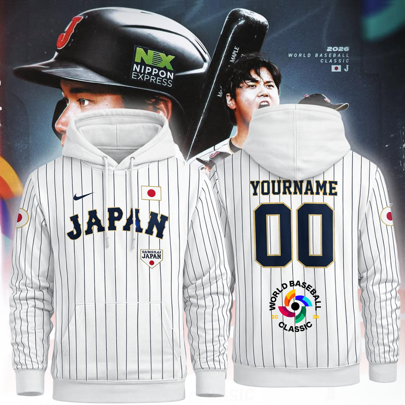 Japan Baseball 2026 World Baseball Classic Hoodie Limited