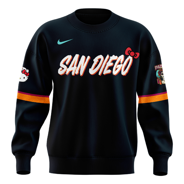Special Edition San Diego Padres New City Connect x Hello Kitty Sweater