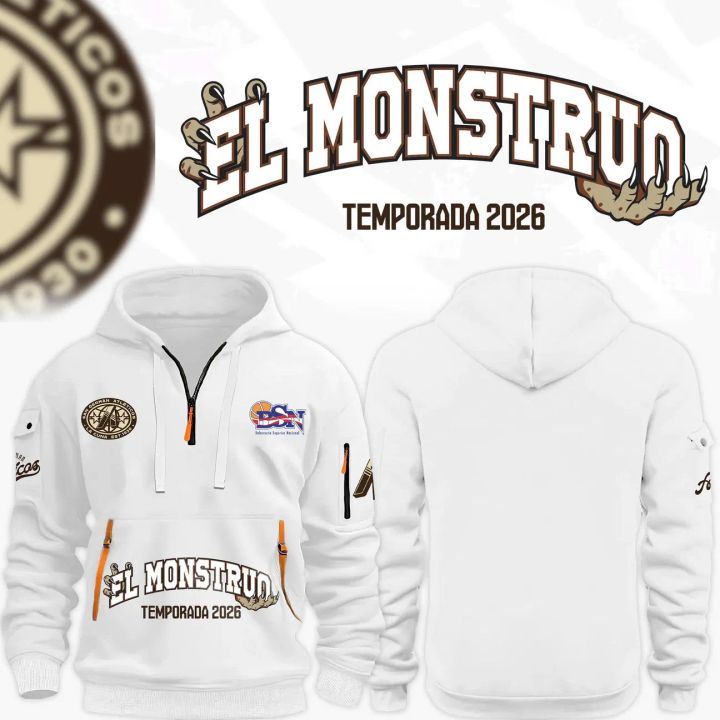 Atléticos 1930 White Quarter New Hoodie
