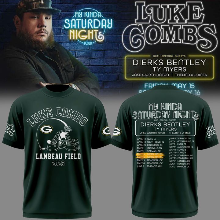 GBP x LC My Kinda Saturday Night Tour 2026 Limited Edition Tshirt