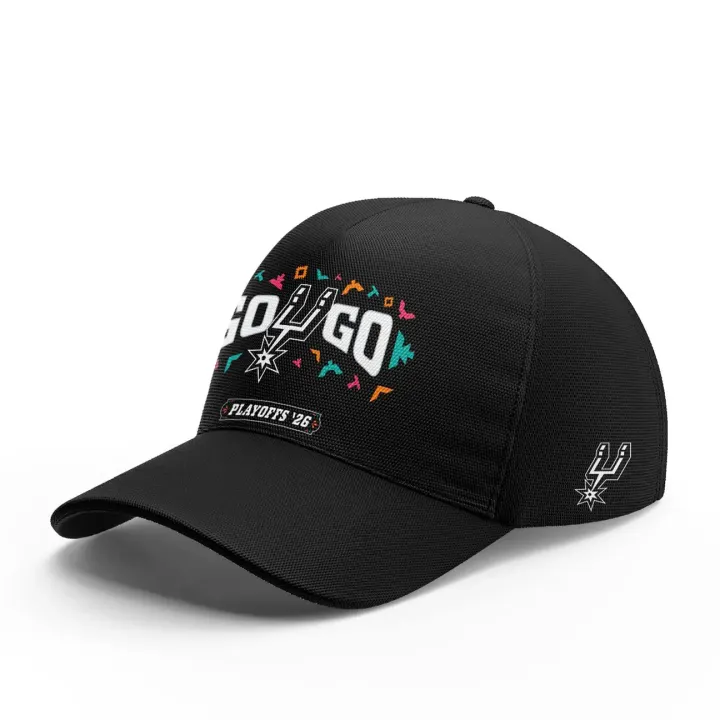 01.San Antonio Spurs 2026 Playoffs T-Shirt - Round 2 Game2