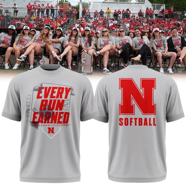 Nebraska Softball 2026 BIG TEN REGULAR SEASON CHAMPIONS - Tshirt