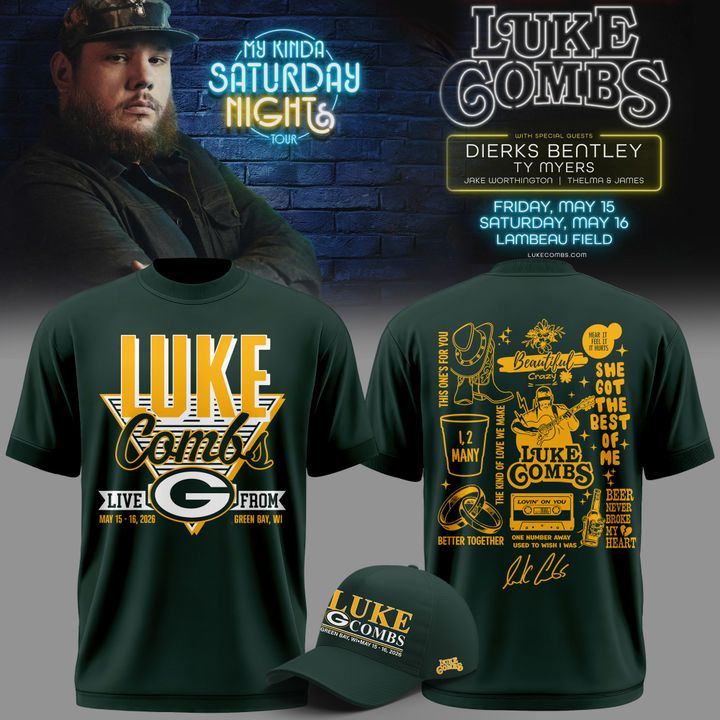 GBP x LC My Kinda Saturday Night Tour 2026 Limited Edition Tshirt