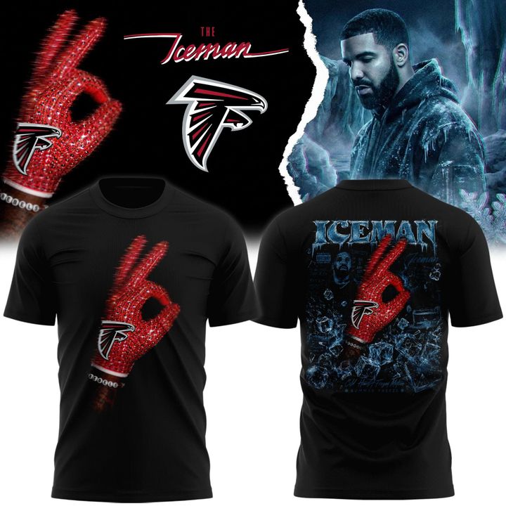 Drake Ice Man x Atlanta Falcons Limited Edition shirt