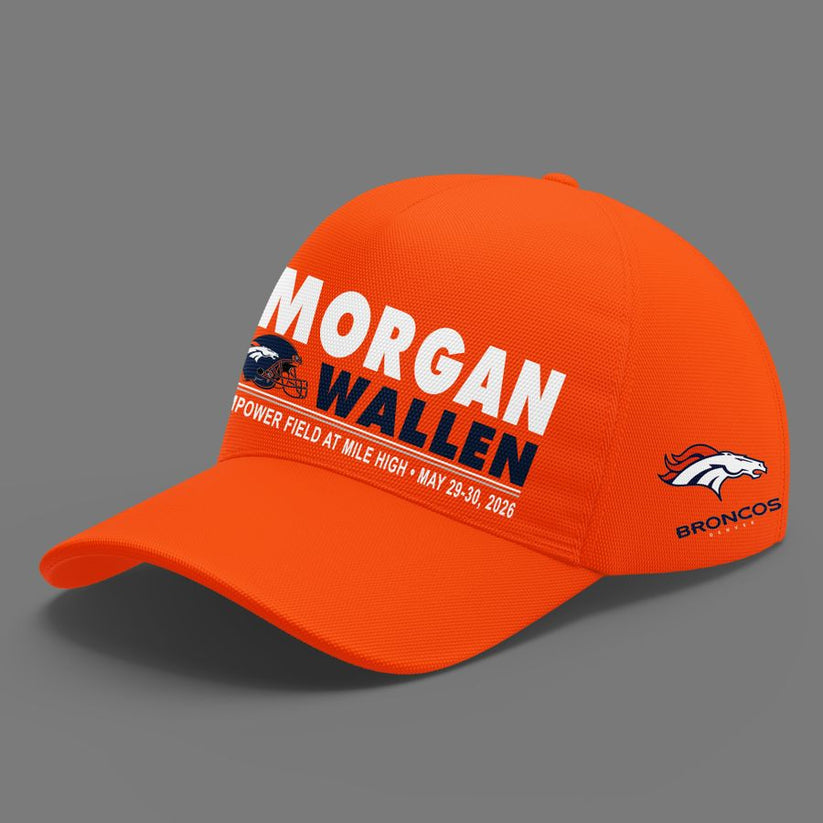 Exclusive Morgan Wallen x Denver Broncos - Still The Problem Tour 2026 Country Music Football Jersey