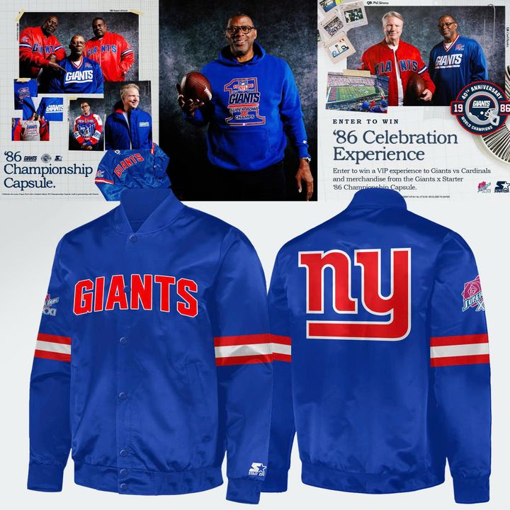 New York Giants The ’86 Championship Jacket
