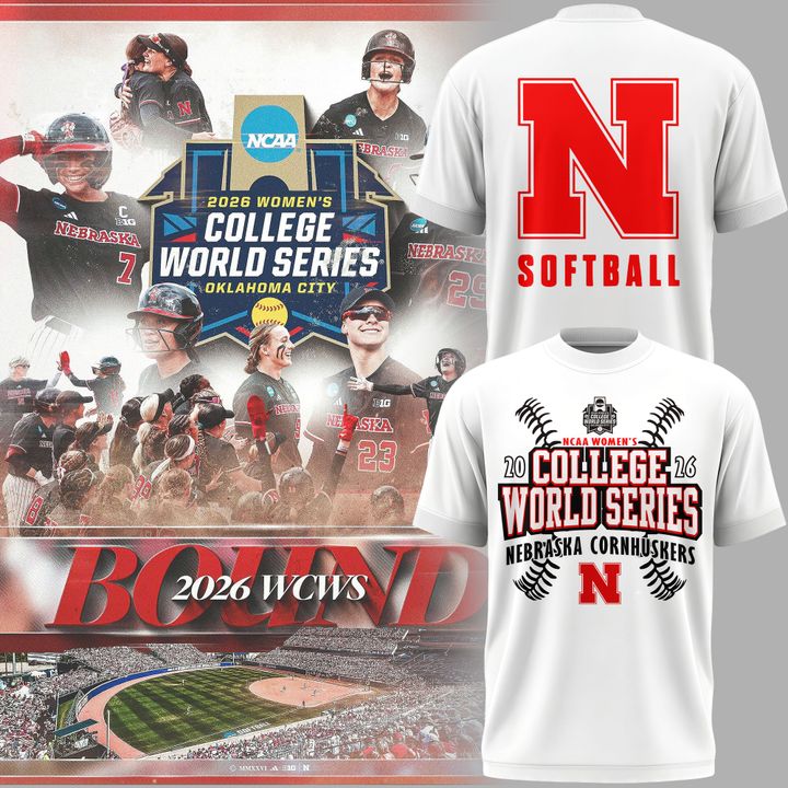 Nebraska Softball 2026 BIG TEN REGULAR SEASON CHAMPIONS - Tshirt