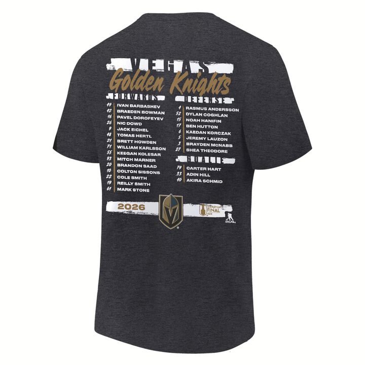 2.Vegas Golden Knights WESTERN CONFERENCE CHAMPIONS Tshirt 2026