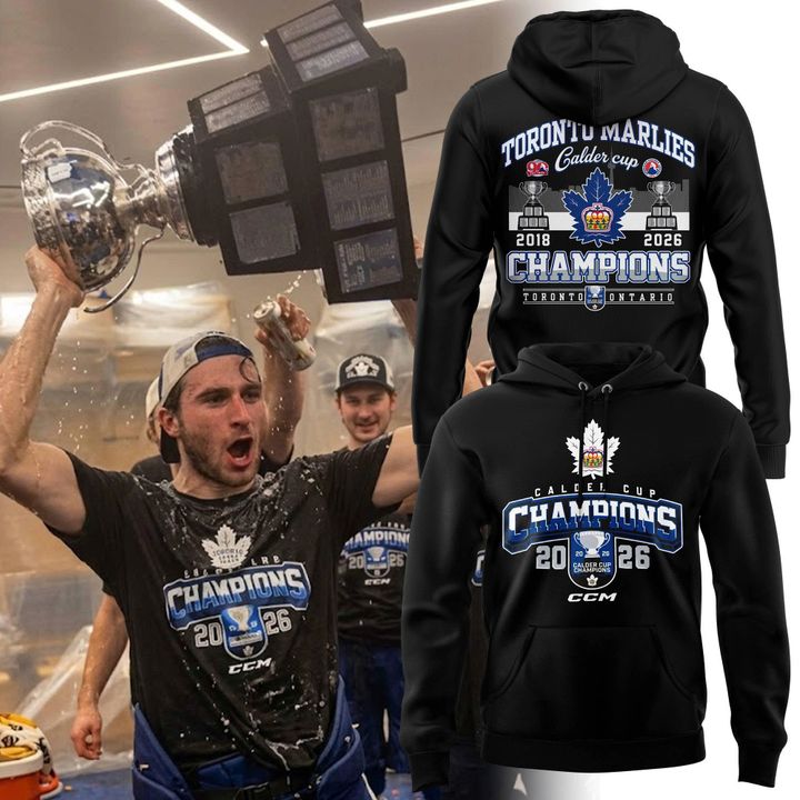Toronto Marlies: 2026 Calder Cup Champions – Limited Edition Hoodie