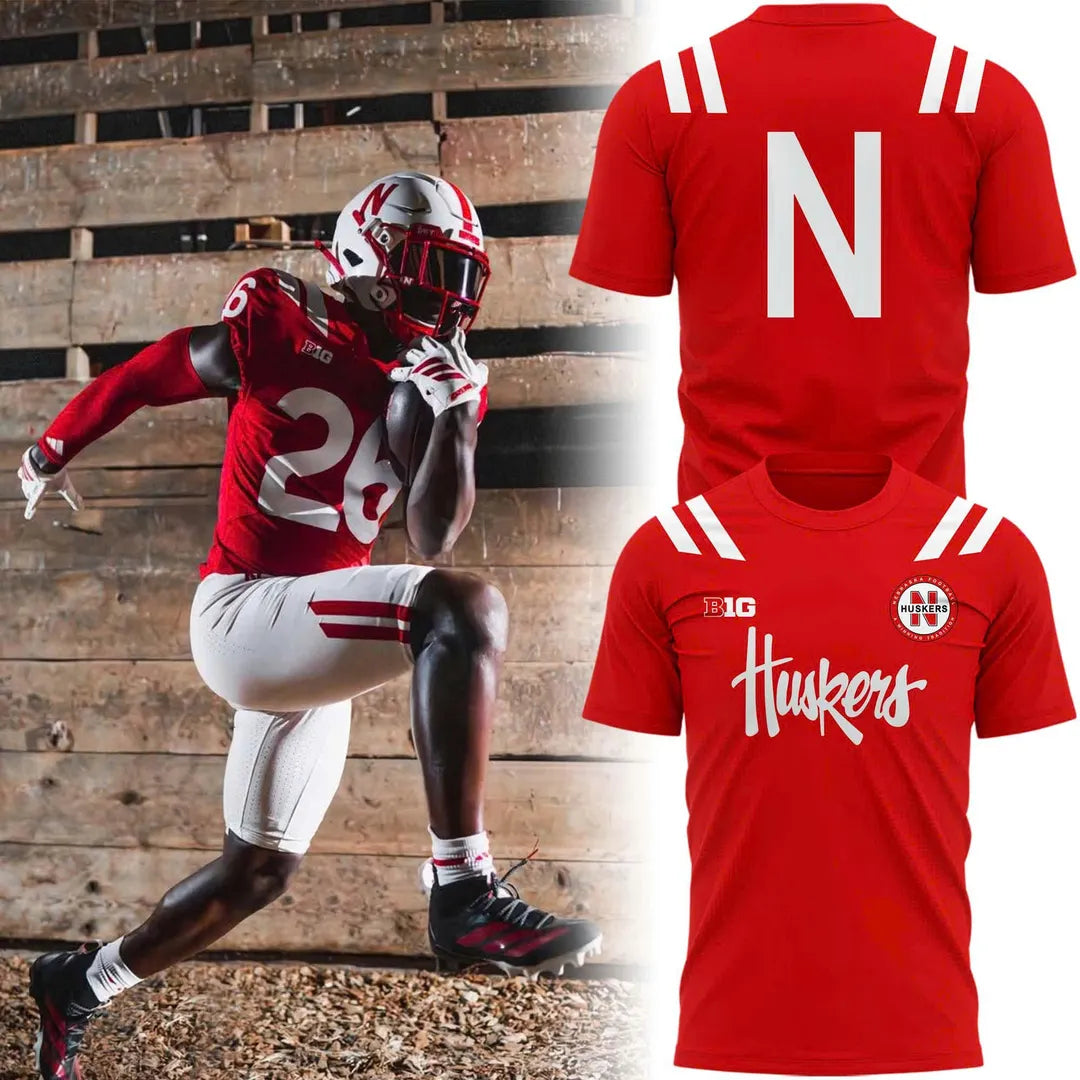 Special 2026 Uniform Nebraska Football Shirt