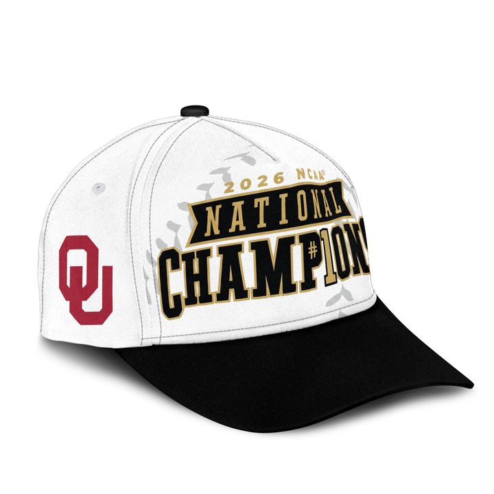Oklahoma Sooners 2026 Baseball National Champions Cap
