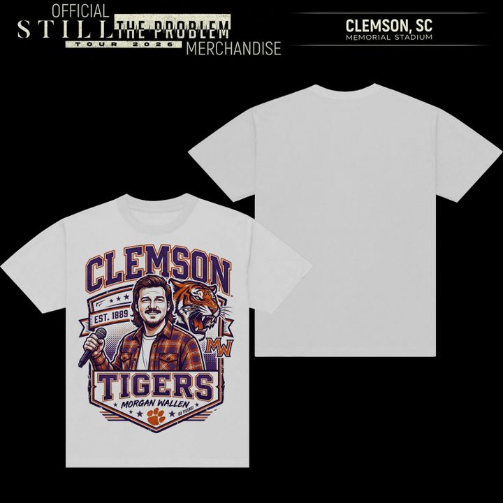 Morgan Wallen: The Clemson Takeover Tee Limited Tour Drop