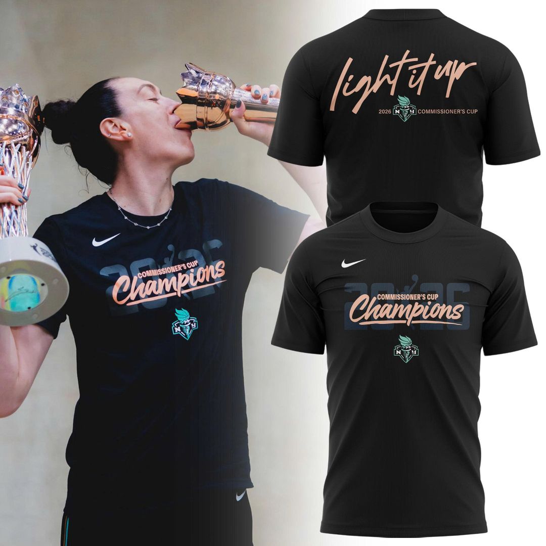 Limited Edition NY Liberty 2026 Commissioner’s Cup Champions Shirt